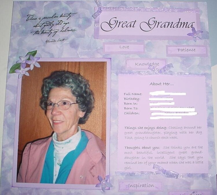 Great-Grandma