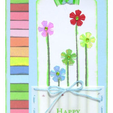 blooming birthday card