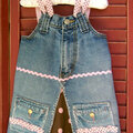 jean jumper front view