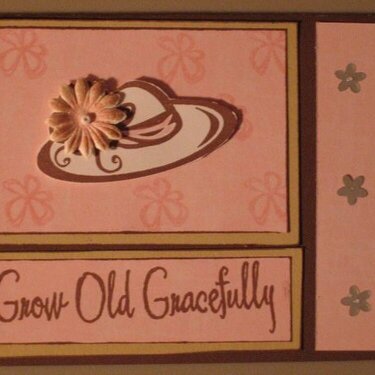 &quot;Grow Old Gracefully&quot;