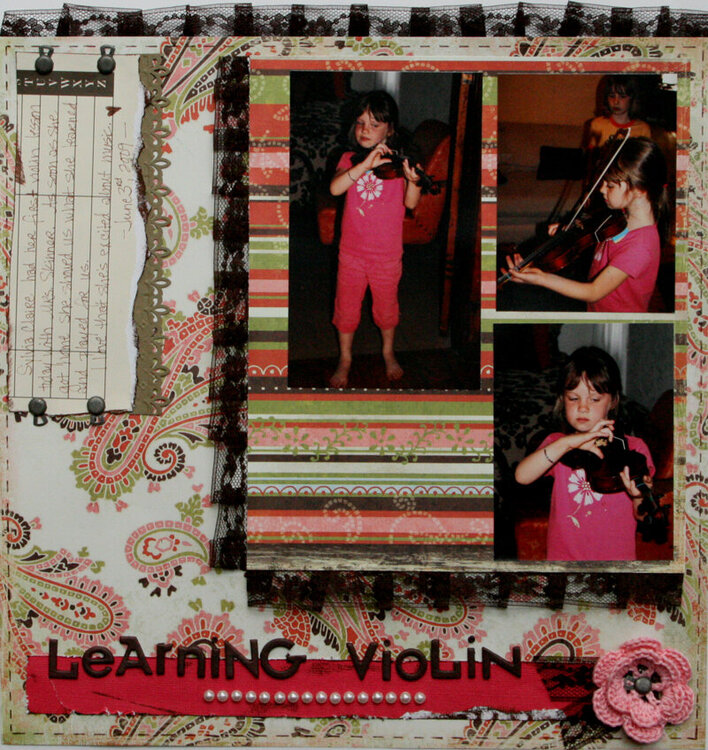 Learning Violin