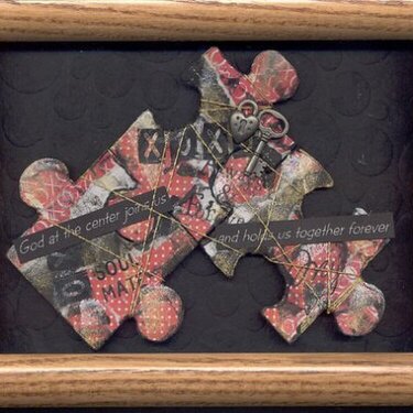 Altered puzzle pieces