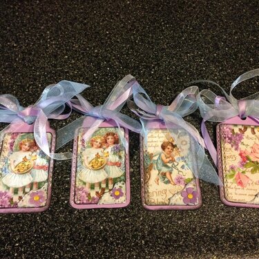 Easter themed tags