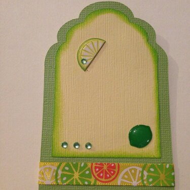 Lime tag or journal box
