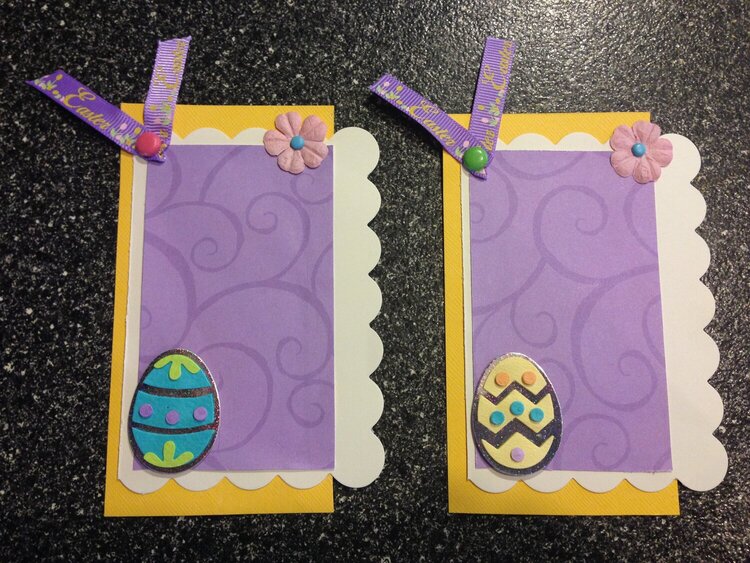 Handmade Easter themed journal boxes