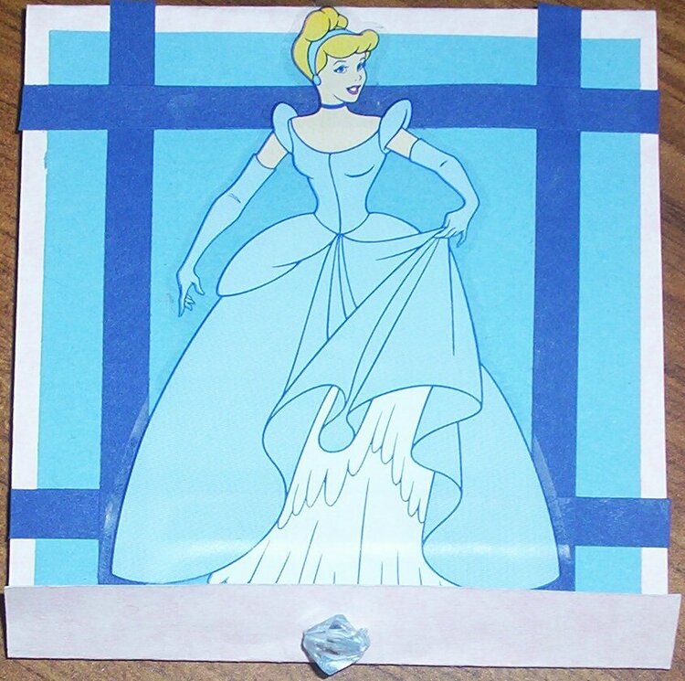 Disney Accordian Book, Cinderella