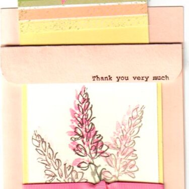 jael&#039;s Thank you Pocket Card