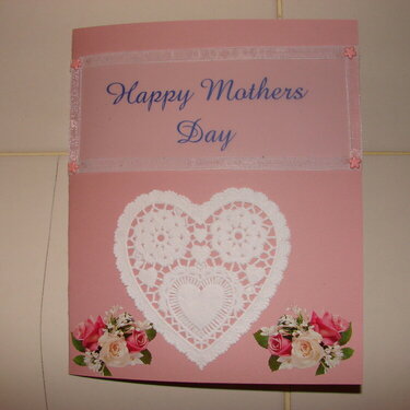 1st pic of My First Card (Mothers Day