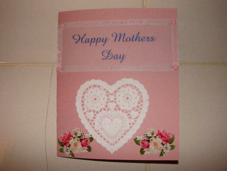 1st pic of My First Card (Mothers Day