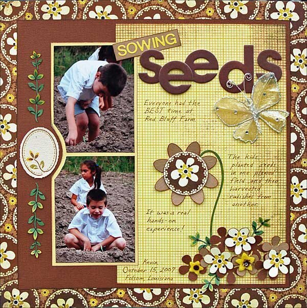 Sowing Seeds **Serendipity March Kit**