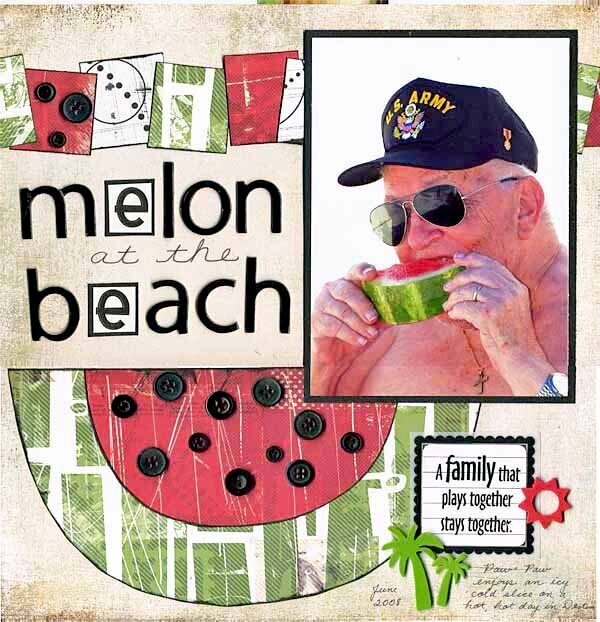 Melon At The Beach