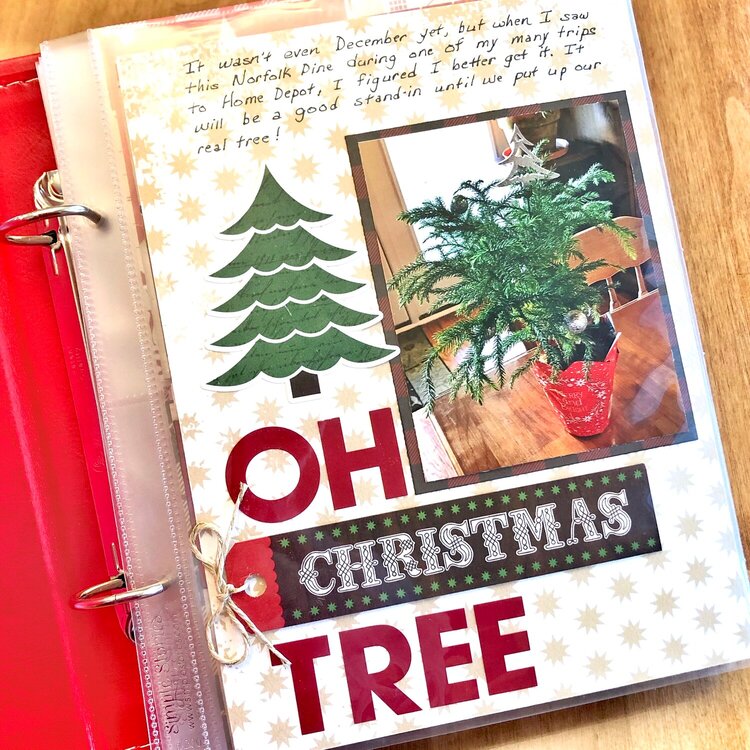 December Daily-Oh Christmas Tree