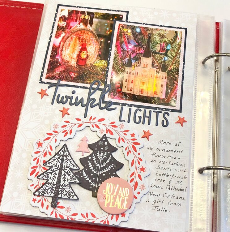 December Daily-Twinkle Lights