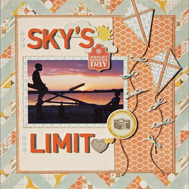 The Sky&#039;s The Limit *Scraptastic July*