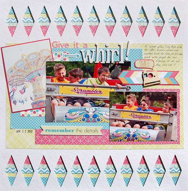Give It A Whirl! *Scraptastic August*