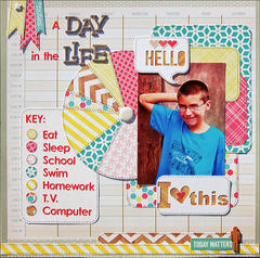 A Day In The Life *Scraptastic Kits*