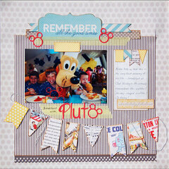 Breakfast with Pluto *Scraptastic*