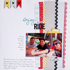 Enjoy the Ride *Scraptastic January*