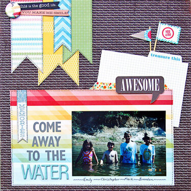 Come Away To The Water *Scraptastic Kit*