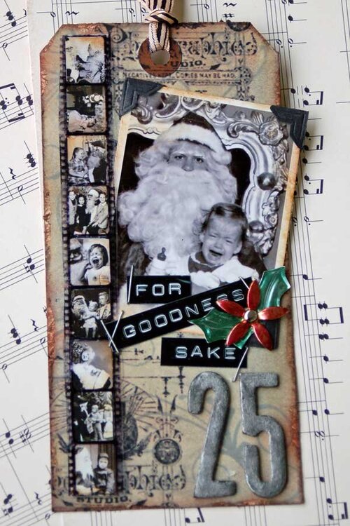 Day 9 Tim Holtz&#039; 12 Tags of Christmas