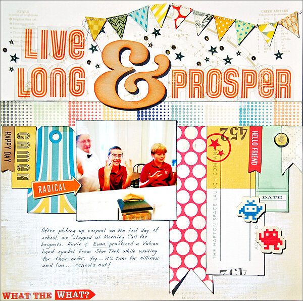 Live Long &amp; Prosper *American Crafts*