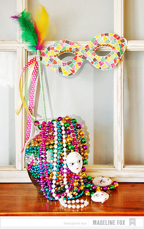 Mardi Gras Mask *American Crafts*