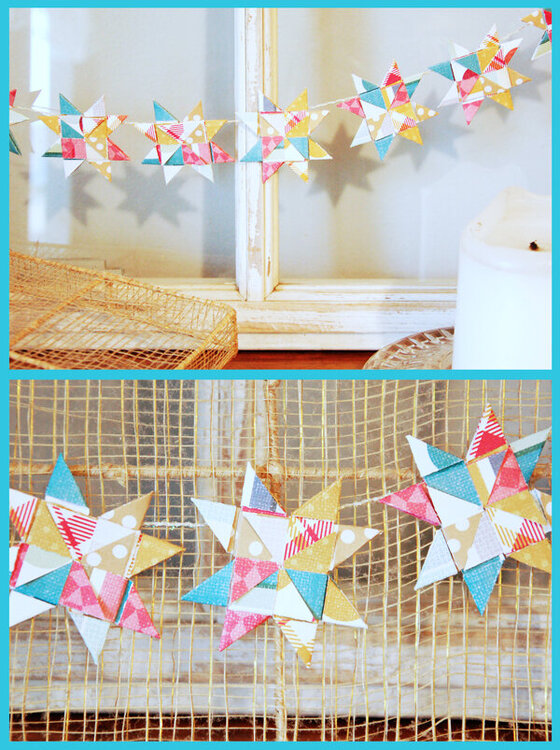 Paper Star Garland *American Crafts*