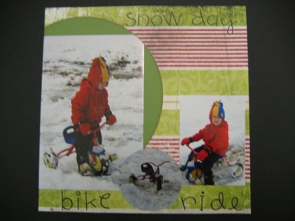 Snow Day Bike Ride **Daisy D&#039;s**