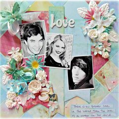 "Love"  Craft-Dee Bowz Blog Hop