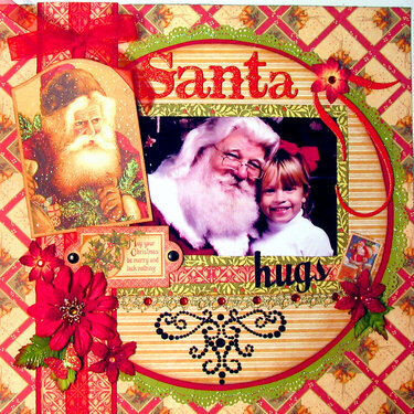 Santa Hugs - Graphic45