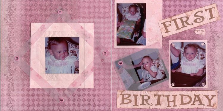 My first Birthday