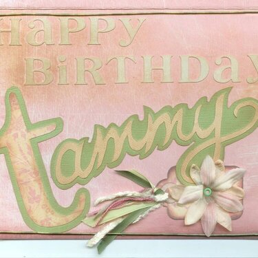 Tammys Birthday Card