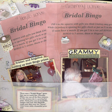 Bridal Bingo