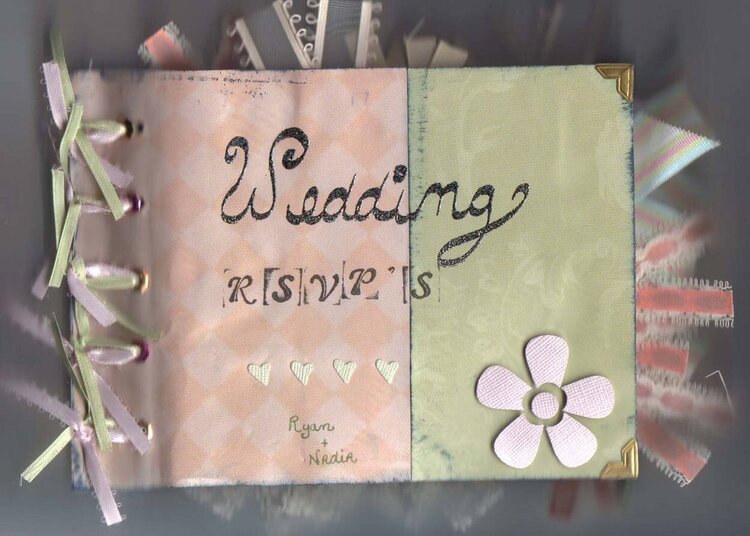 Wedding RSVP Album - Cover