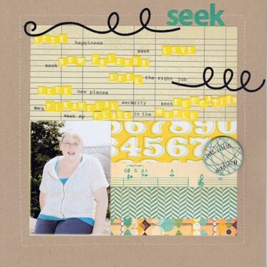 Seek - one little word 2011