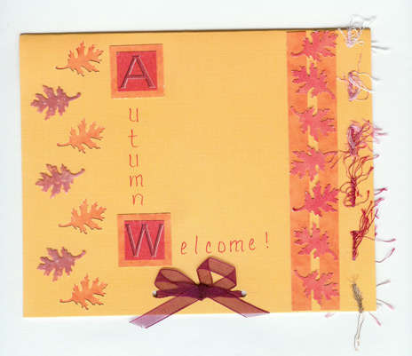 CARD: Autumn Welcome