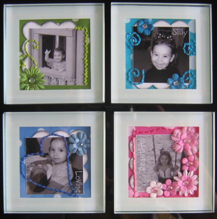 Altered Photo Coasters - Mother&#039;s Day gift