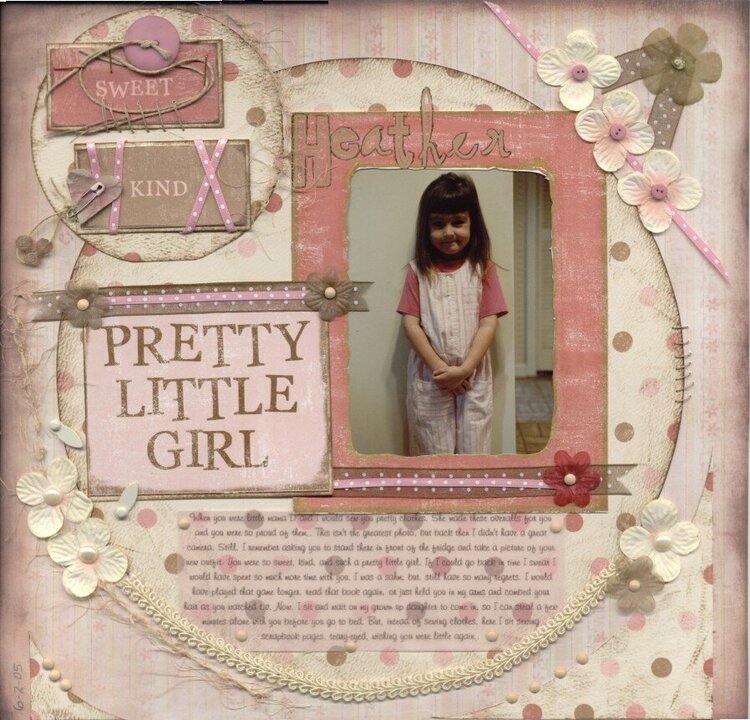 sweet kind pretty little girl
