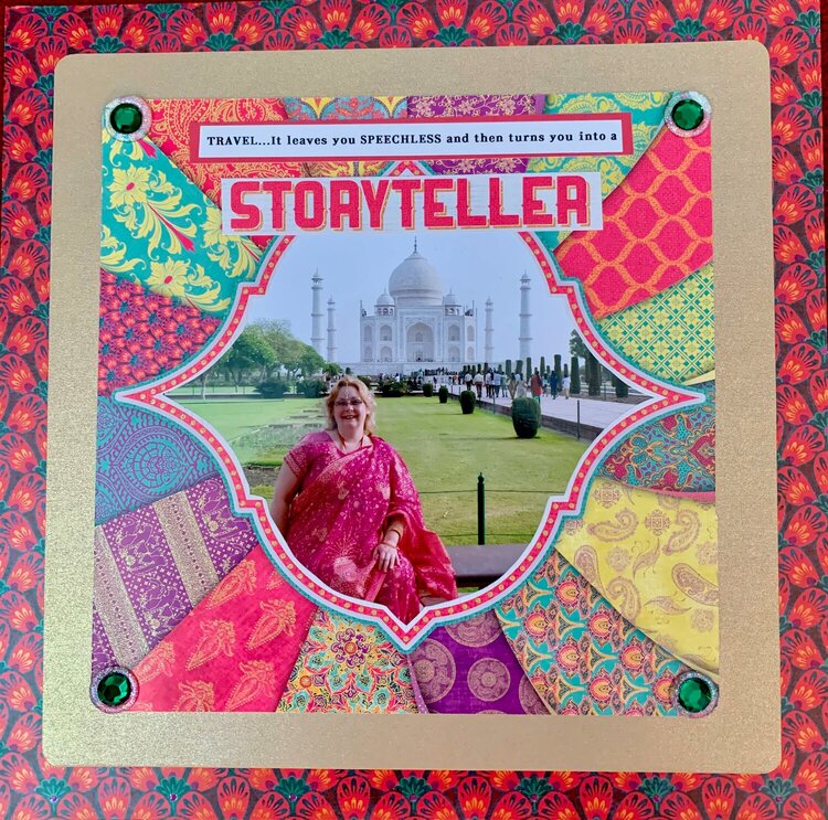 India Album Cover page - Taj Mahal