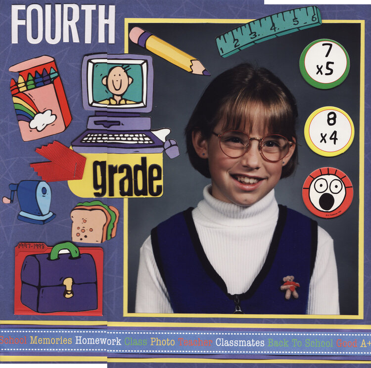 Fourth Grade 1997-1998