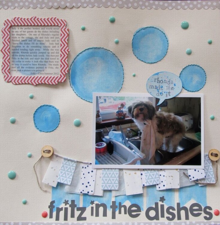 Fritz in the Dishes