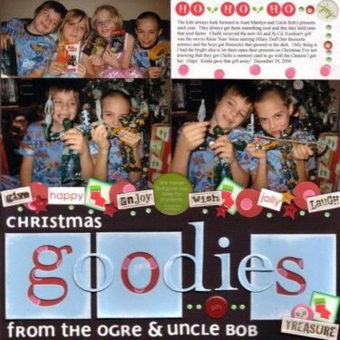 Christmas Goodies - HMITM Challenge (25 Stickers)