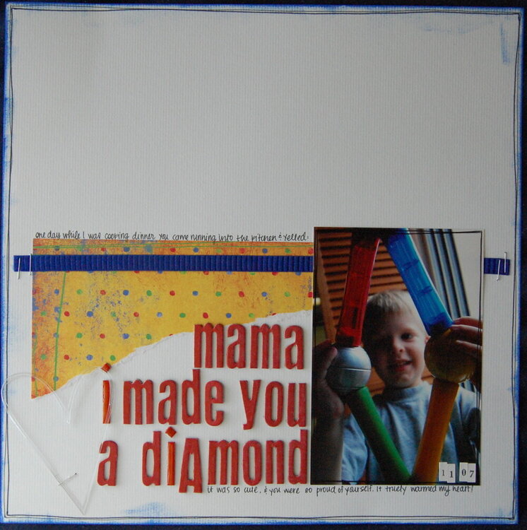 mama i made you a diamond