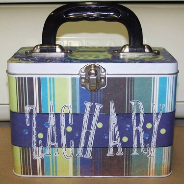 Zachary Altered Lunch Box