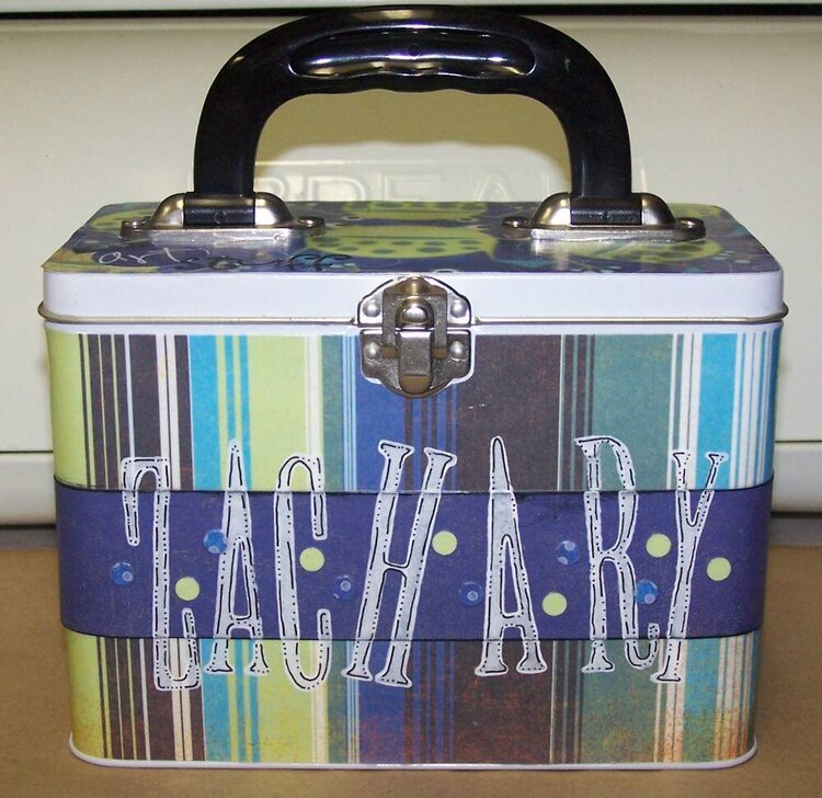 Zachary Altered Lunch Box