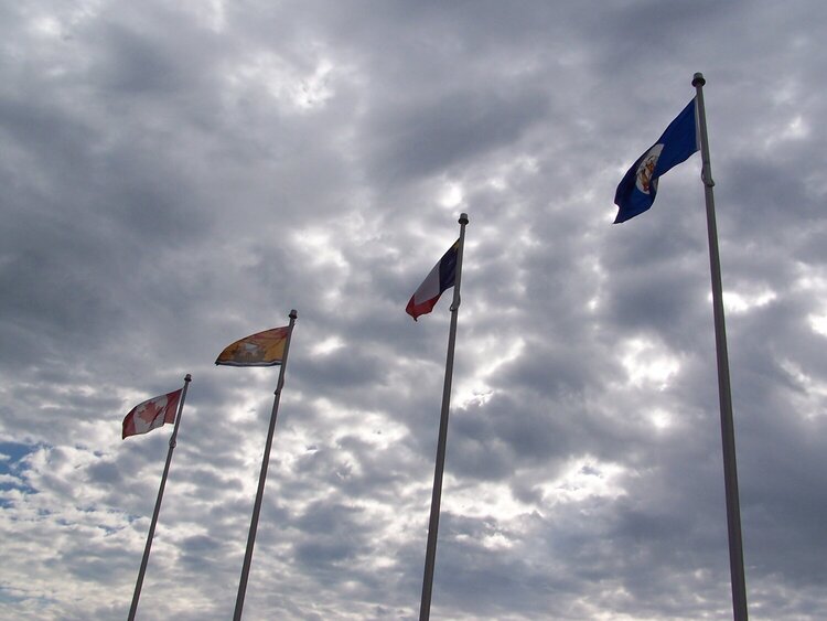 Flags in a Row