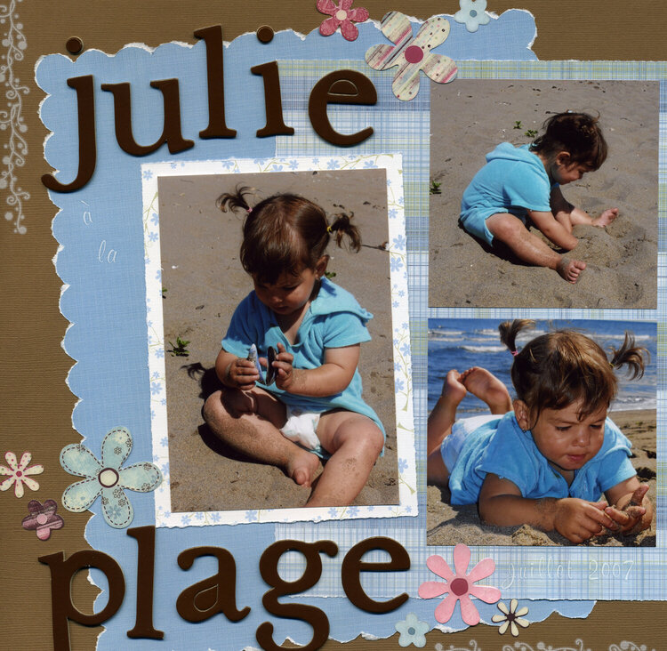 Julie at the Beach