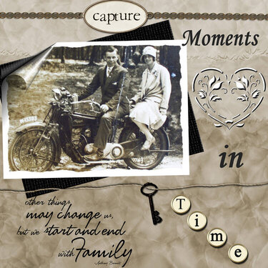 Capture moments in time