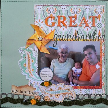 Sketchy Thursdays DTC challenge - Great Grandmother
