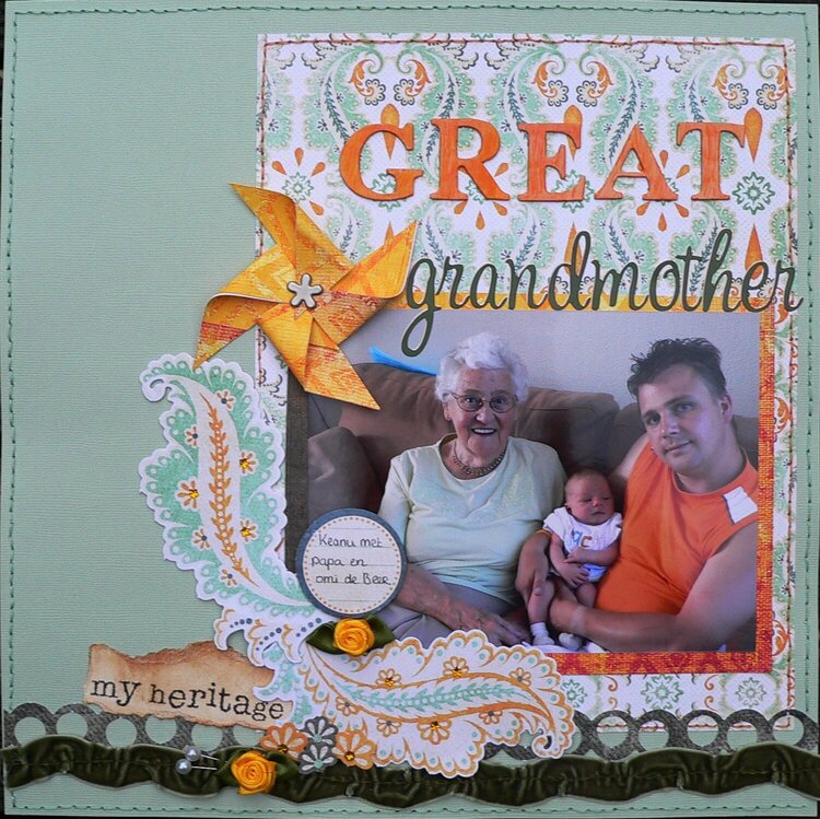 Sketchy Thursdays DTC challenge - Great Grandmother